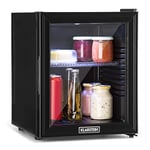 Klarstein Mini Frigo de Chambre de 32L pour Snacks et Boissons, Petit Frigo Top Silencieux, Mini Bar, Petit Réfrigérateur Camping, Mini Frigo Cosmetique, Refrigerateur avec Étagères Réglables, 12-18°C