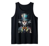 Mad Man Funny Clown Tank Top