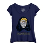 T-Shirt Femme Col Echancré Empereur Dark Sidious Trump Parodie Film Series Président