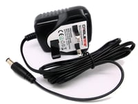 6V AC Adaptor for Roger Black Gold 2 in 1 Exercise Bike & Cross Trainer 335/8742