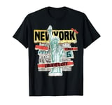 Statue of Liberty Liberty Lady New York City NYC Vacation T-Shirt