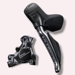 Shimano ST-R8170 Left Rear Disc Di2 STI Shifter With Prebled BR-R8170 Caliper 