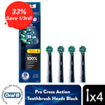 Oral-B Pro X-Filaments Power Toothbrush Refill Replacement Heads, Pack of 4