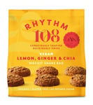 Rhythm 108 Lemon Chia Tea Biscuit Bag 135g (Pack of 4)