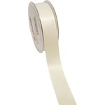 HobbyFun Sidenband 25 mm - Creme 20 meter