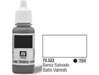 Vallejo 70.522, Transparent, Halvglättat, 17 Ml, Plastflaska