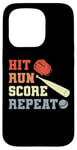 Coque pour iPhone 15 Pro Batteur de baseball