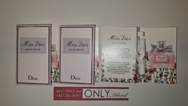 3 x Dior MISS DIOR 1ml Eau de parfum SPRAY samples *NEW*