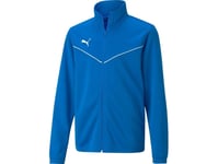 Puma Teamrise Training Poly Jacket Jr Blå 657393 02 (140Cm) - Kids