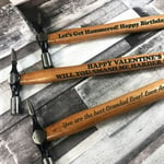 Personalised Valentines Day Gift For Boyfriend Husband Engraved Hammer Funny