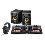 Hercules DJ Essentials Kit – All-in-One Kit to Learn to DJ – Software and Tutorials Included