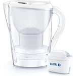 BRITA Carafe Filtrante Marella pour Eau Capacité 2,4 Lt pour Chlore Et Calcaire