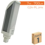 Led Atomant Sl - Ampoule led G24-PL 7W 700LM (2 broches) Blanc Froid 6500K - Lot de 1 u.