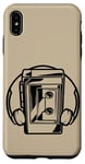 iPhone XS Max Vintage Walkman Retro Cassette 80s 90s Music Nostalgia Case