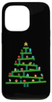 iPhone 13 Pro 8 Bit Retro Gaming Christmas Tree Case