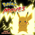 Pokémon Moves 2025 Wall Calendar - Bok fra Outland