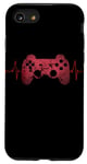 iPhone SE (2020) / 7 / 8 Gamer Heartbeat Video Games Gaming Boys Teens Controller Case