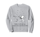 Peanuts - Snoopy and Woodstock Christmas Snowfall Sweatshirt