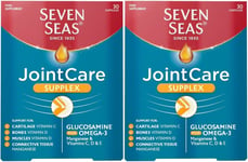 60 x Seven Seas Joint Care Supplex Capsules Glucosamine Omega-3 Vitamins C D & E