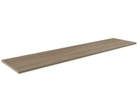 Korsbakken Bad Benkeplate Laminert 2000x460 mm, Grå Eik - 513718200