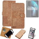 FOR Vivo X100 Pro SMARTPHONE CASE COVER WALLETCASE CORK