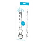 Gläs Joystick Clear Glass Dildo 20cm Glasdildo