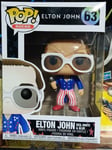 EN STOCK - FUNKO POP ELTON JOHN RED, WHITE, BLUE ROCKS SERIES 3