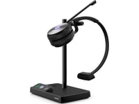 Yealink Wh62 Mono Uc Headset, Trådlös, Kontor/Callcenter, 20 - 20000 Hz, 80 G, Headset, Svart