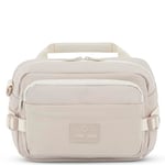 Sac de Hanche Johnny Urban Hommes Femmes Beige - Travis - Sac Banane spacieux pour randonnée et Voyages - Airmesh Respirant & Sangle Réglable - Accessoire pour Sac à Dos de Voyage