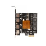 Pcie To Usb 3.0 Expansion Card 4 Ports Pcie To Usb 3.0 Backward Compatible Part