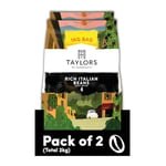 Taylors of Harrogate Rich Italian Coffee Beans, 1kg (Pack of 2)