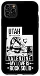 Coque pour iPhone 11 Pro Max Utah Valentine Mon amour est solide