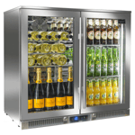 Blastcool Extremis XP2-870 Double Door Outdoor Cooler – Glass Door