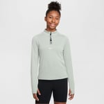 Nike Pro Dri-FIT Long Sleeve Half Zip Top Grön - Handla nu på Loparshop.se!