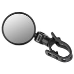 M-Wave Unisex Adult Spy Mini Short 3D Bicycle Mirror - Black, One Size