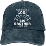 Eoinch This is What A Cool Big Brother Looks Like Sandwich Cap Denim Hats Baseball Cap