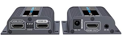 PremiumCord Extender HDMI à 50 m de Distance Via Un câble Patch Cat6 / 6a / 7, réglages EDID, Sortie HDMI Locale, résolution vidéo Full HD 1080p