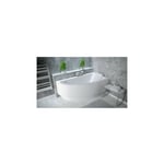 Azura Home Design - Baignoire d'angle oriega 150 cm droite avec tablier