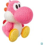 Figurine Amiibo - Yoshi de laine rose • Collection Yoshi's Woolly World