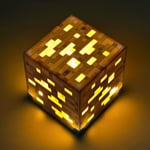 Minecraft Speltillbehör Gruvarbetare Ladda ombar lampa Nattlampa