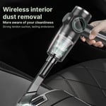 Portable Vacuum Cleaner For Home Car With Flat And Brush Nozzle Battery Di 2