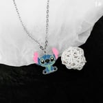 Tecknat halsband Lilo & Stitch Mode metallhalsband Anime Chara 1#