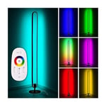 TANCEQI Lampadaire d'angle coloré RGB, éclairage d'angle à LED à intensité Variable, avec télécommande, lumières de Noël changeantes de Couleur, décorations de Noël pour Chambres, Salon