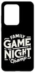 Coque pour Galaxy S20 Ultra Family Game Night Champ |----