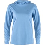 Fjallraven 84108-537 Abisko Sun-Hoodie W Sweatshirt Femme Ultramarine Taille S