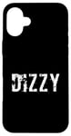 iPhone 16 Plus One Word Design Of Dizzy Word Funny Dizzy Quotes Case