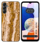 Coque Silicone pour Samsung Galaxy A14 4G/5G Design Marbre 10 Dessins