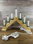 Indoor Flickering 7 Candle Arch Bridge Light Christmas Xmas Ornament Decoration