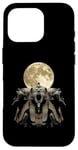 Coque pour iPhone 16 Pro Pharaon King Tut Lune hurlante égyptienne