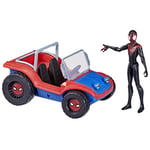 Hasbro Marvel Spider-Man Spider-Mobil, Fahrzeug mit Miles Morales Action-Figur, 